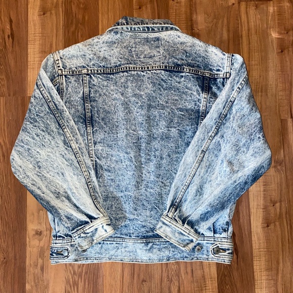 vintage Jordache acid wash denim jacket - Picture 3 of 4